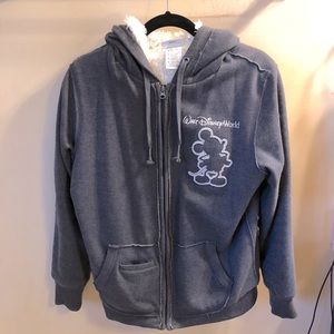 Walt Disney World Furry lined hoodie.